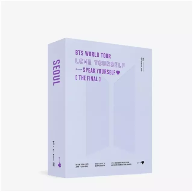 BTS World Tour Love Yourself: Speak Yourself DIE LETZTE DVD 3 Würfel K-Pop