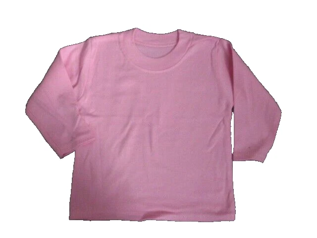 Job lot of 10 Girls Pink Long Sleeve  T-shirts  age 0-3  months new