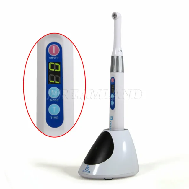 Dental Cordless LED Curing Light Lamp 2300mW 1S Cure white F4