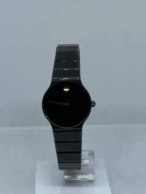 Orologio Movado Museum Donna Acciaio Nero Swiss Made 8440881A Nuovo!! -20% Off 2