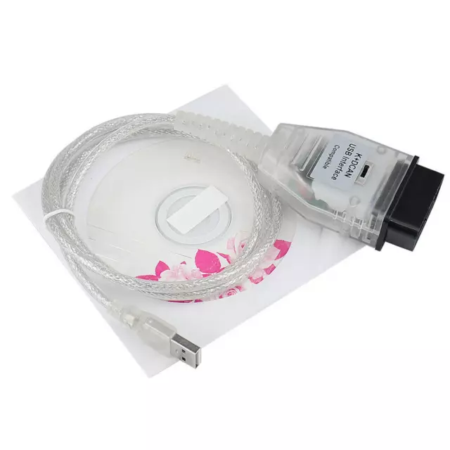 INPA K+DCAN OBD2 cavo interfaccia USB con interruttore EDIABAS NCSEXPERT per BMW
