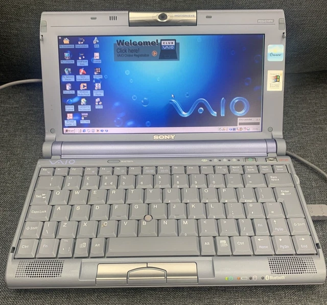 【ジャンク】Sony VAIO PCG-C1VRX/K Win2000pro The Wild Sony Vaio Laptop With Windows ME! - QR1 - YouTube