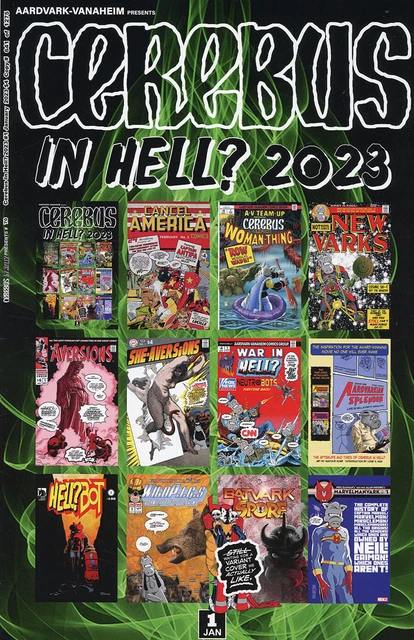 Cerebus in Hell? 2023 #1 VF/NM; Aardvark Vanaheim | Cancel America 70 Dave Sim -