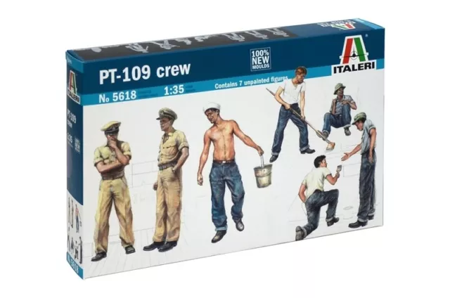 Italeri 1/35 PT 109 Boat Crew & Accessories