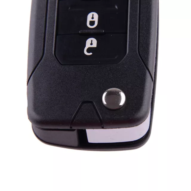 Car Remote Key Case Cover Fob Shell Replacement Fit For Jeep Renegade 2015-2018 3