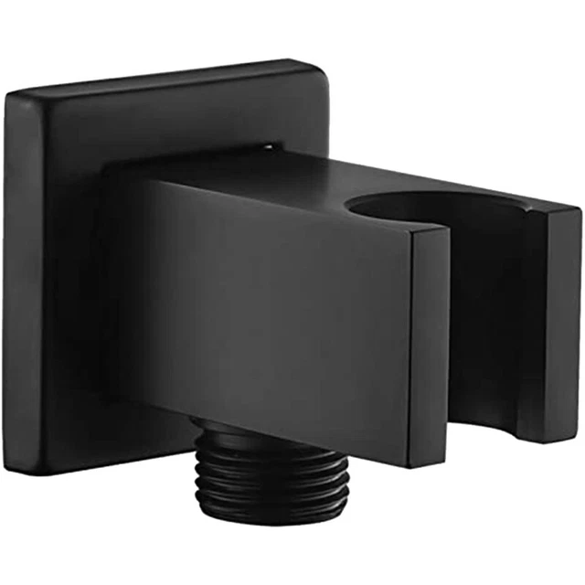 Gomito un Parete con Supporto Per Doccetta, Raccordo Per Tubo Doccia C9A1