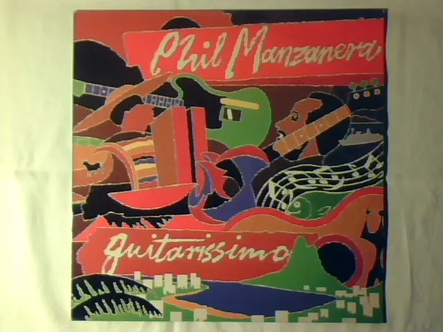 PHIL MANZANERA Guitarissimo lp ROBERT WYATT BRIAN ENO ROXY MUSIC