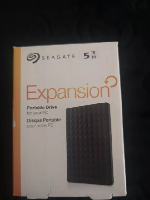Seagate Expansion Desktop 5TB External USB 3.0 External Hard Drive Disk HDD-GO17