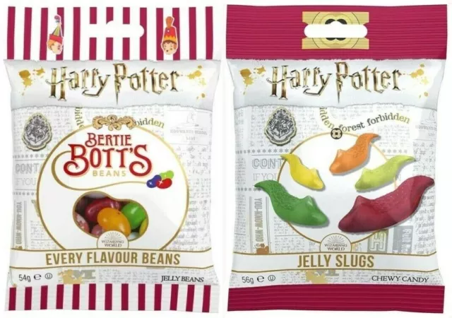 2x Jelly Harry Potter Mélange - Botts Bertie/Gelée Limaces Américain Sucreries