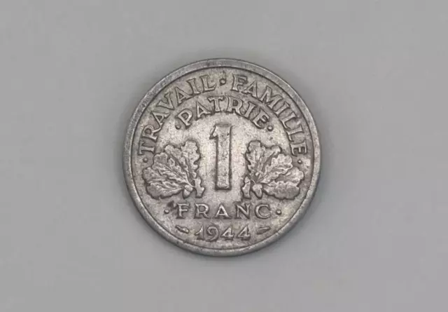 🇲🇫 France 1 Franc 1944 - Bazor Aluminium Atelier C 🇲🇫