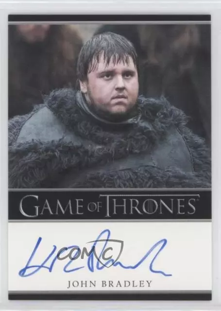 2012 Game of Thrones Season 1 Bordered Samwell Tarly John Bradley as Auto 0c3