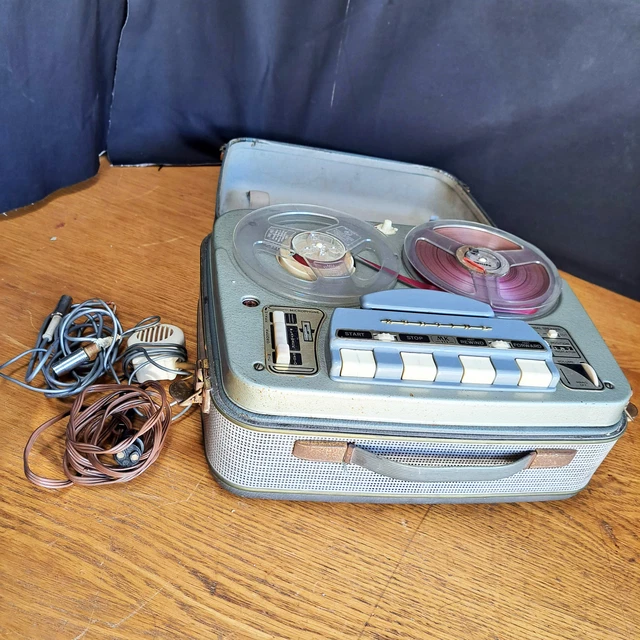 VINTAGE RARE KORTING Radio Tube Reel Tape Recorder MK112 Valve