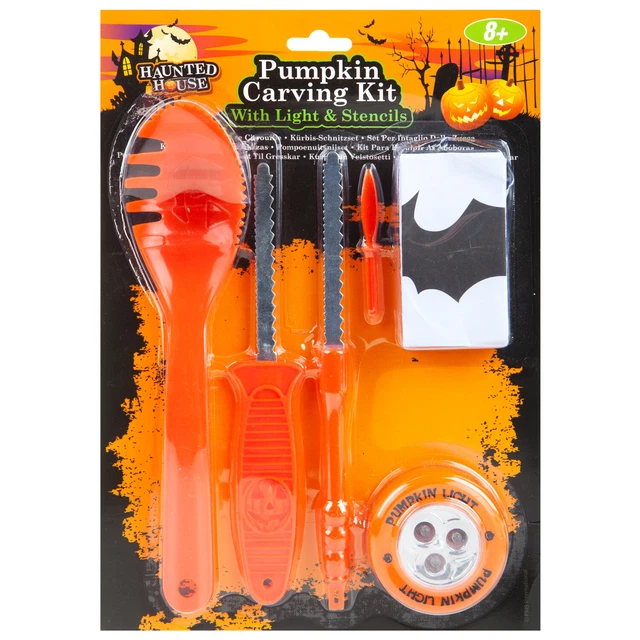 HALLOWEEN PUMPKIN CARVING Kit / Set / Stencils / John Lewis / Waitrose