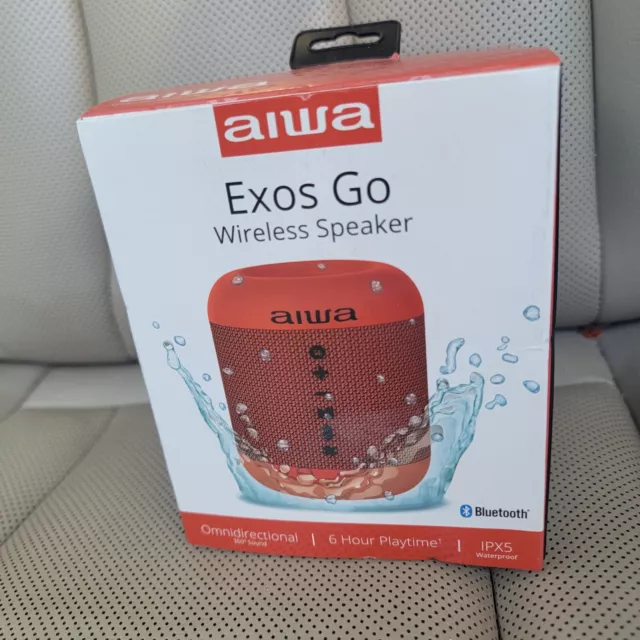 AIWA Exos Go Wireless Waterproof Bluetooth Speaker