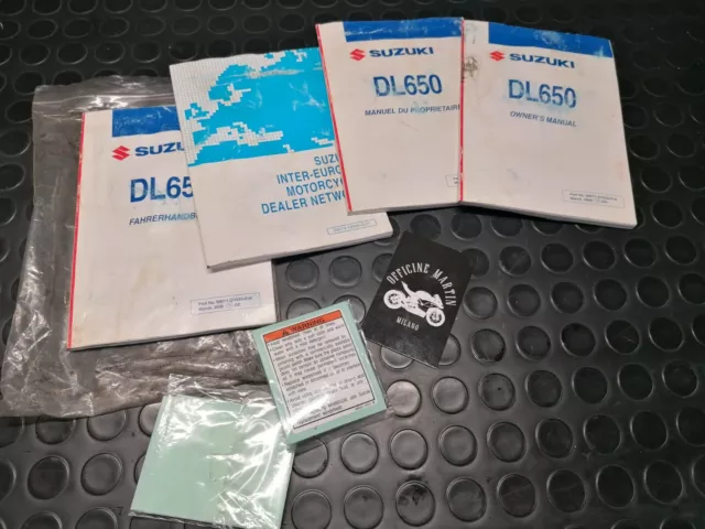 Manuale Proprietario E Vari Suzuki V Strom 650 Dl MA