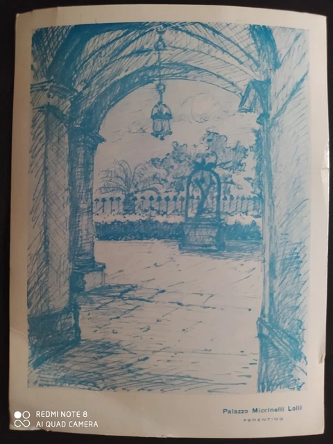 Ferentino (Frosinone) 1964 Palazzo Miccinelli Lolli - Splendida Cartolina