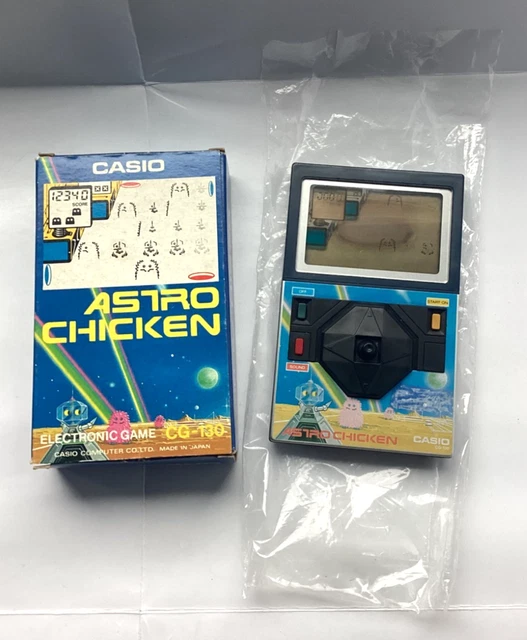 CASIO 1983 CG-70 Shuttle Bomber Electronic Handheld Video LCD Game