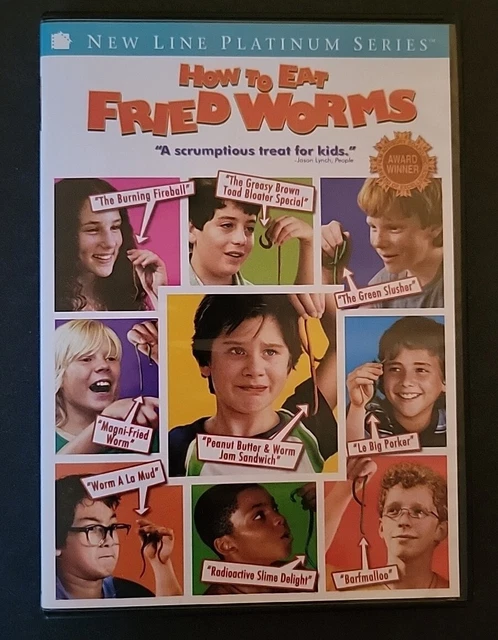 HOW TO EAT Fried Worms (New Line Platinum Series) (DVD, 2006) Tom ...