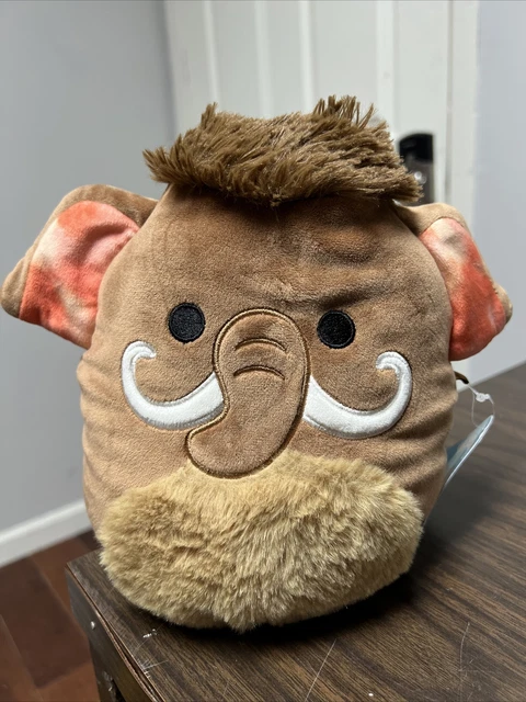 Kellytoy Squishmallow Chienda The Woolly Mammoth  7.5 " Soft Plush Pillow Toy
