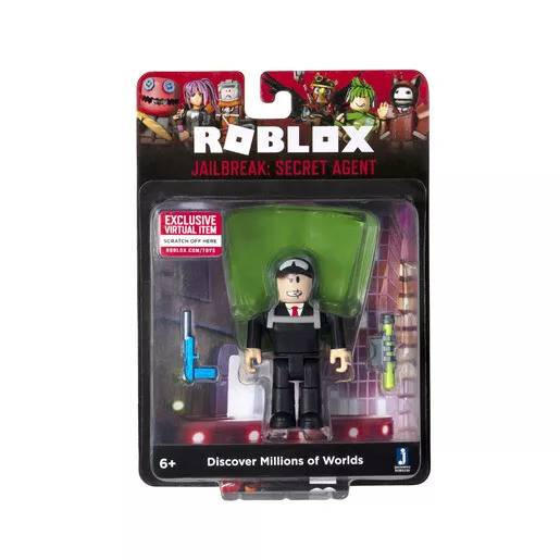 ROBLOX Series 7 & 9: Heroes Blue Basher + Site 76 MCD Agent + mask