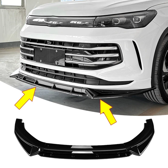 FRONT BUMPER LOWER Spoiler Splitter Lip For 20242025 VW Tiguan MK3