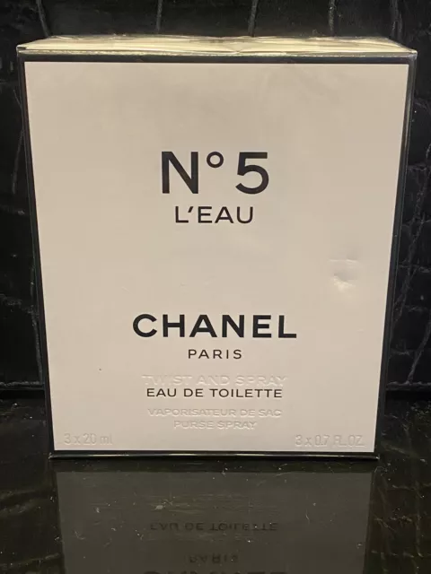 CHANEL N°5 Eau de Toilette Purse Spray, 3 x 20ml at John Lewis & Partners