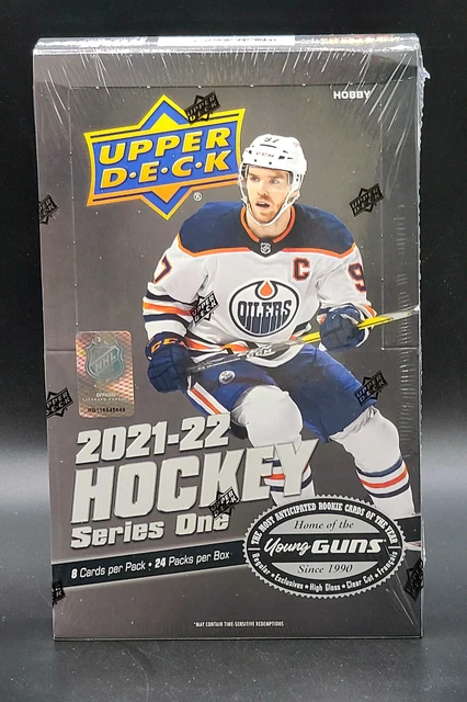 2021/22 Upper Deck Series 1 Hockey Hobby Box