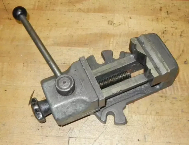 Lot 3; Quick Release Drill Press Vise Mechanic Machinist Tool