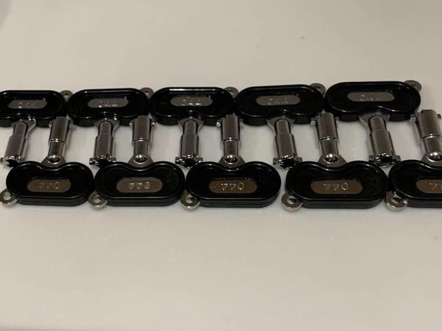 Pachinko Pachislo Slot Machine Door Key Yamasa 044 Lot Of 10