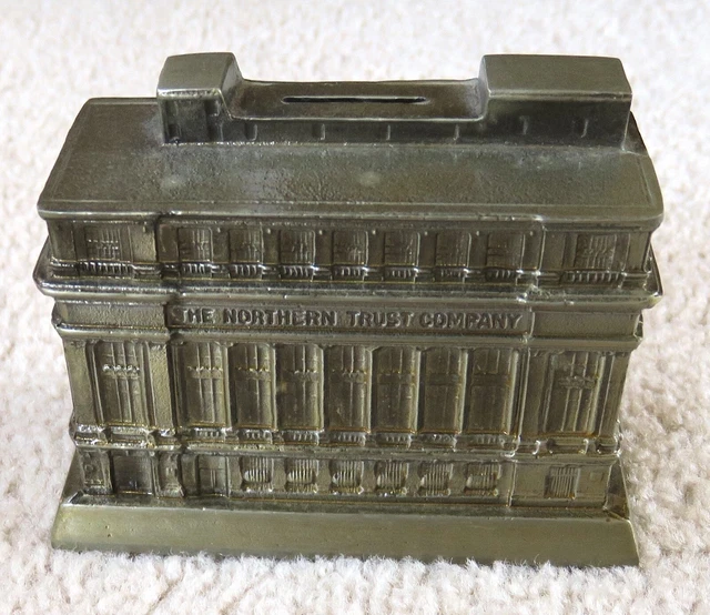 The Northern Trust Company Promotional Bank 1974 Banthrico Great Condition VTG