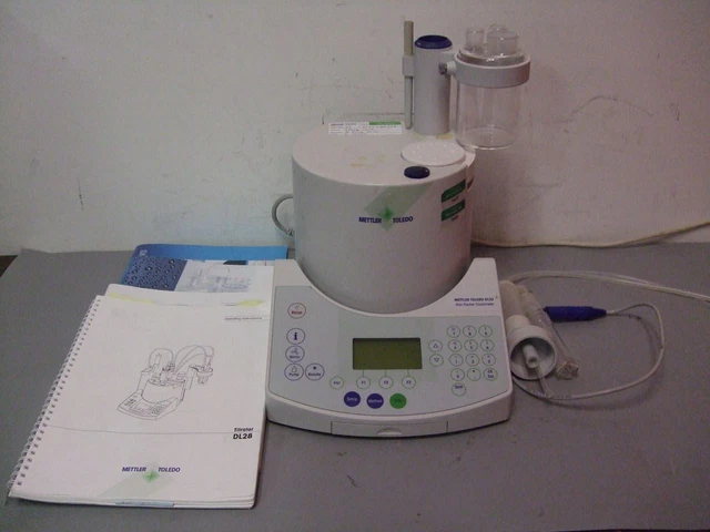 Mettler Toledo DL32 Karl Fischer Coulometer w/ Manuals - *Used*
