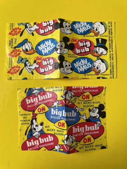OK‘s Big Bub Bubble Gum Wrapper Ok Kaugummi