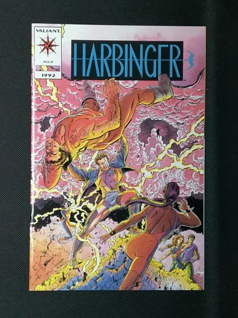 Harbinger #0 (1992) Pink Mail Away Variant Valiant Jim Shooter Bob Layton NM-9.2