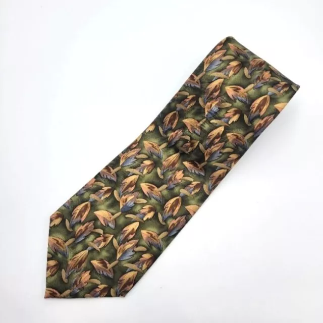 Vintage COCKTAIL COLORS Colorful Floral Men's Silk Tie, EUC