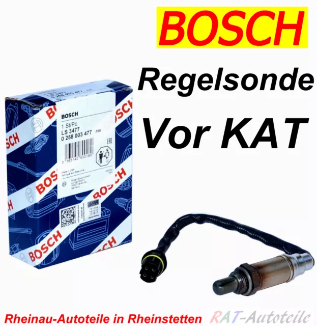 BOSCH0258003477 LAMBDASONDE vor CAT BMW Z8 E46 E39 E60 E38 E65 E36 E53 E85 ROVER