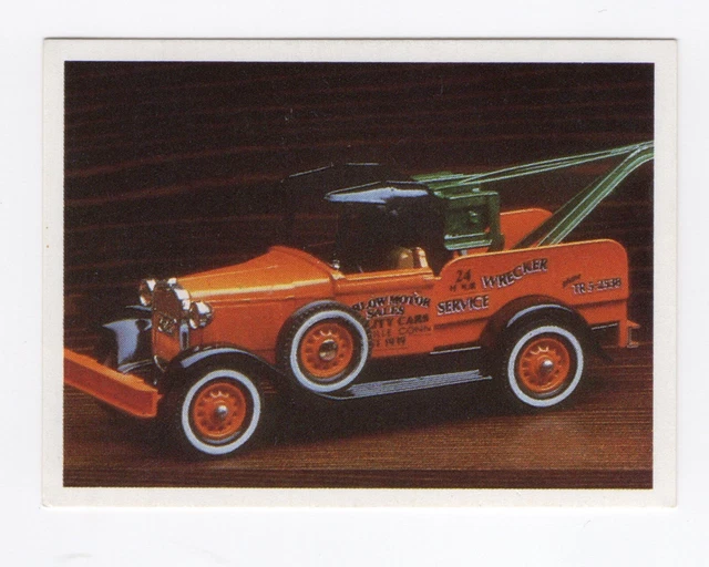 Weet-bix Australia -Collector Cars #07 1930 Model A Ford Wreck Breakdown Truck