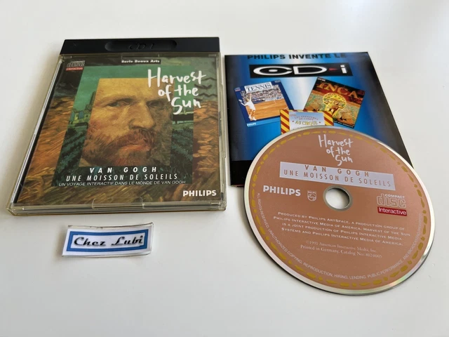 Jeu Philips CD-i : Van Gogh - Une Moisson De Soleils (version Française, Bon état)