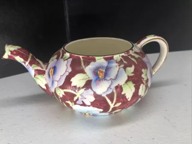mini Stackable Teapot Only* Royal Winton Grimwades Chintz 'JUNE FESTIVAL