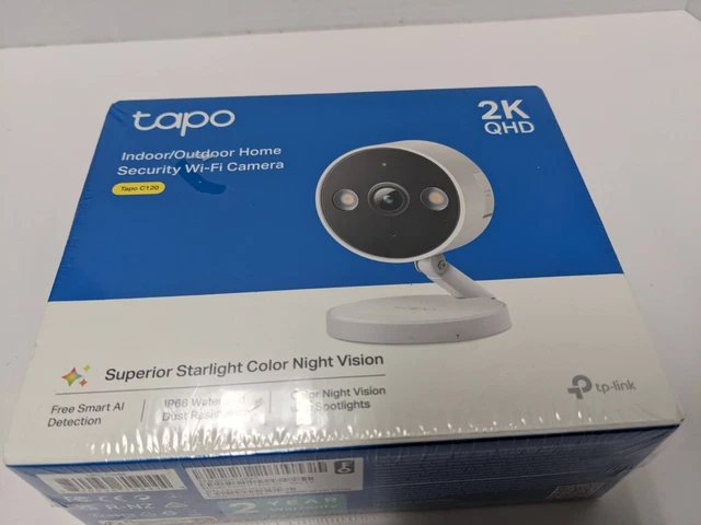TP-LINK Tapo 2K Pan & Tilt Wi-Fi Security Camera [2 Pack] main image 0