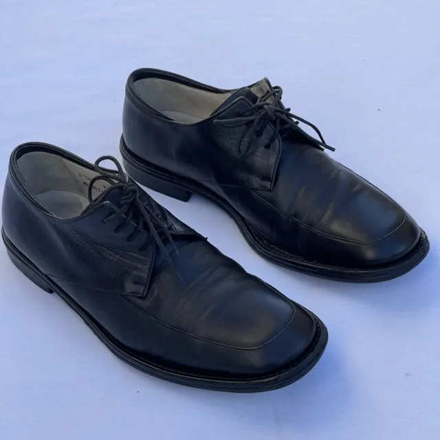 BRUNO MAGLI BARTON Oxford Shoes Sz 9.5 M Men Black Italy Made $59.19 ...