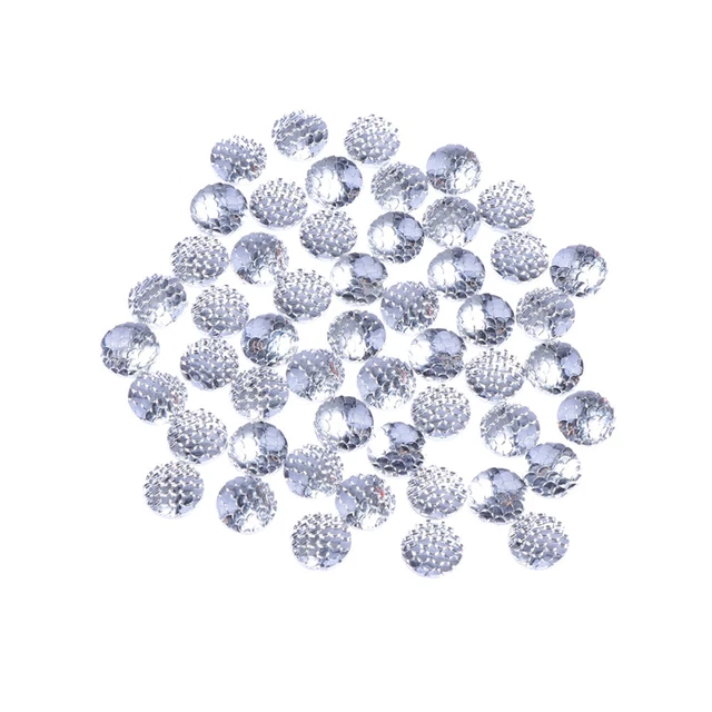 50 Pcs Nägel Dekoration Scrapbooking-Flatback Cabochons Aus Harz Nagel Maniküre