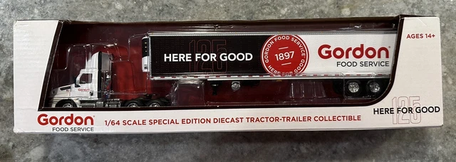 GORDON FOOD SERVICE TRUCK- Special Edition Diecast- 1/64 Scale GORDON FOOD SERVICE TRUCK- Special Edition Diecast- 1/64 Scale