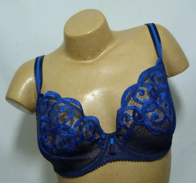 MAISON LEJABY ELIXIR Roxane soutien gorge bleu G61531 neuf avec étiquettes