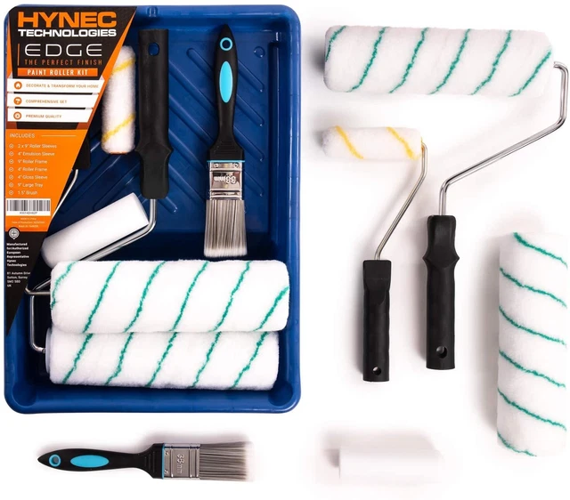 Set Rullo Pittura per Imbiancare Pareti e Soffitti con Pennelli Professionale