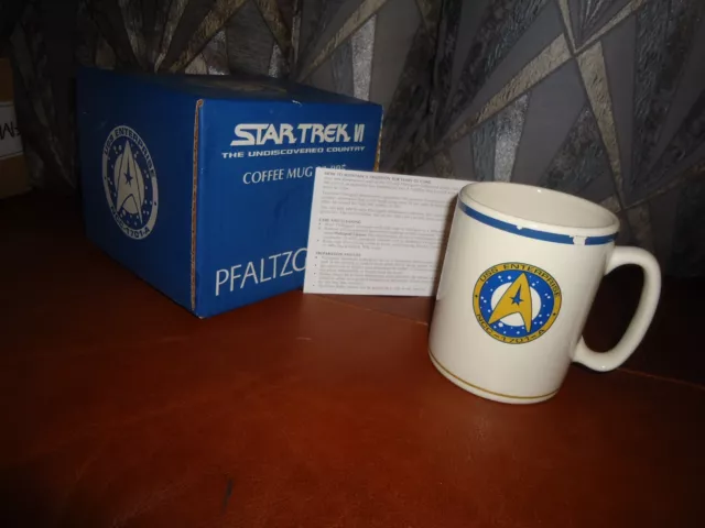 Pfaltzgraff Star Trek Vi Uss Enterprise Ncc-1701-A Kaffeetasse Verpackt