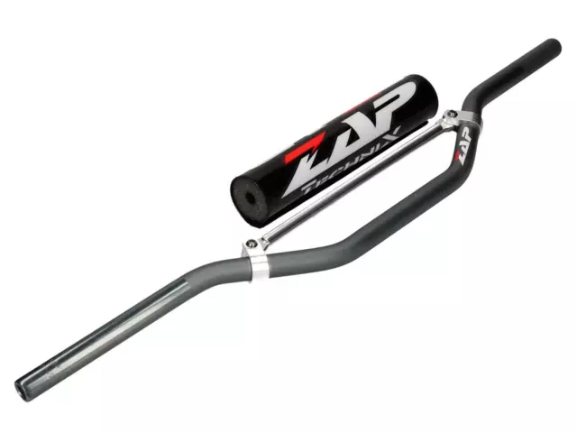 Zap MX Aluminium Motocross Enduro Offroad Lenker 22mm grau titanfarben
