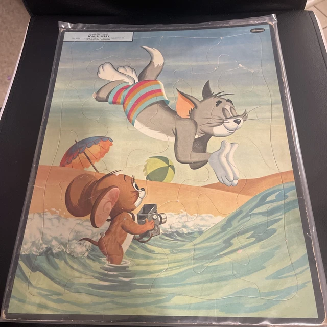 VINTAGE TOM AND Jerry puzzle by whitman £23.59 - PicClick UK