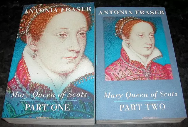 MARY QUEEN of SCOTS Antonia Fraser ELIZABETHAN Tudor 2 Vol Set SCOTLAND Scottish