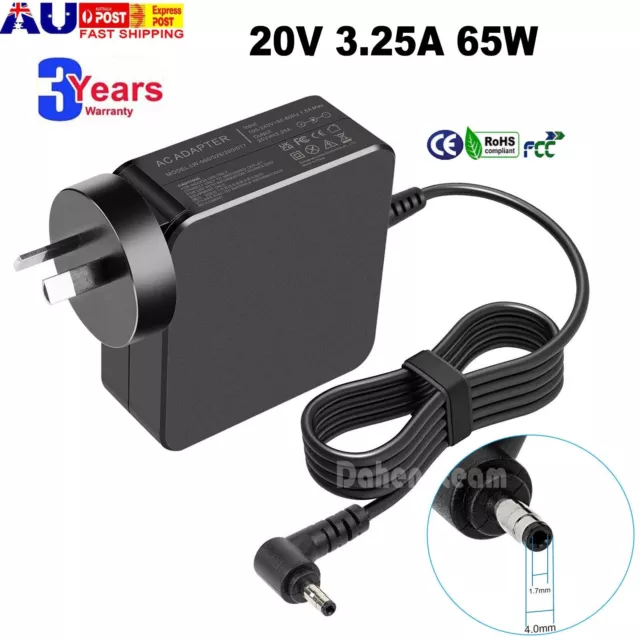 65W Adapter Charger for Lenovo IdeaPad ADLX65CCGA2A ADLX65CDGA2A Power Supply