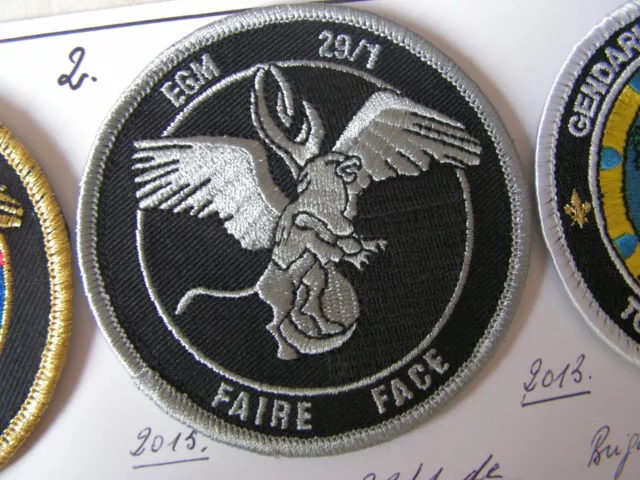 patch militaire gendarmerie escadron mobile  (r10)